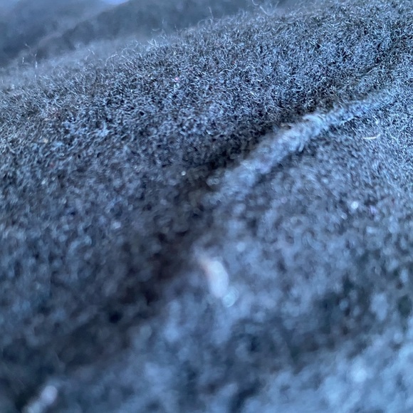 Anthropologie Guinevere Wool Black Coat/Long Jacket/Cardigan - Picture 8 of 12